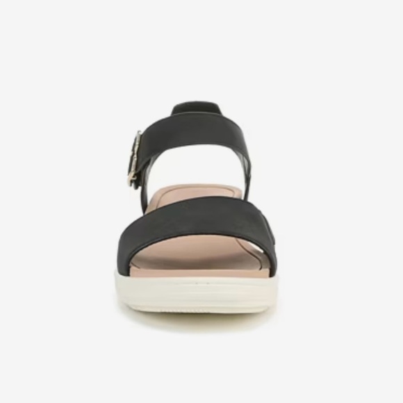 Dr. Scholl's Time Off Sky Sandal In Black Women’s Size 9.5 New In Package - Picture 2 of 7